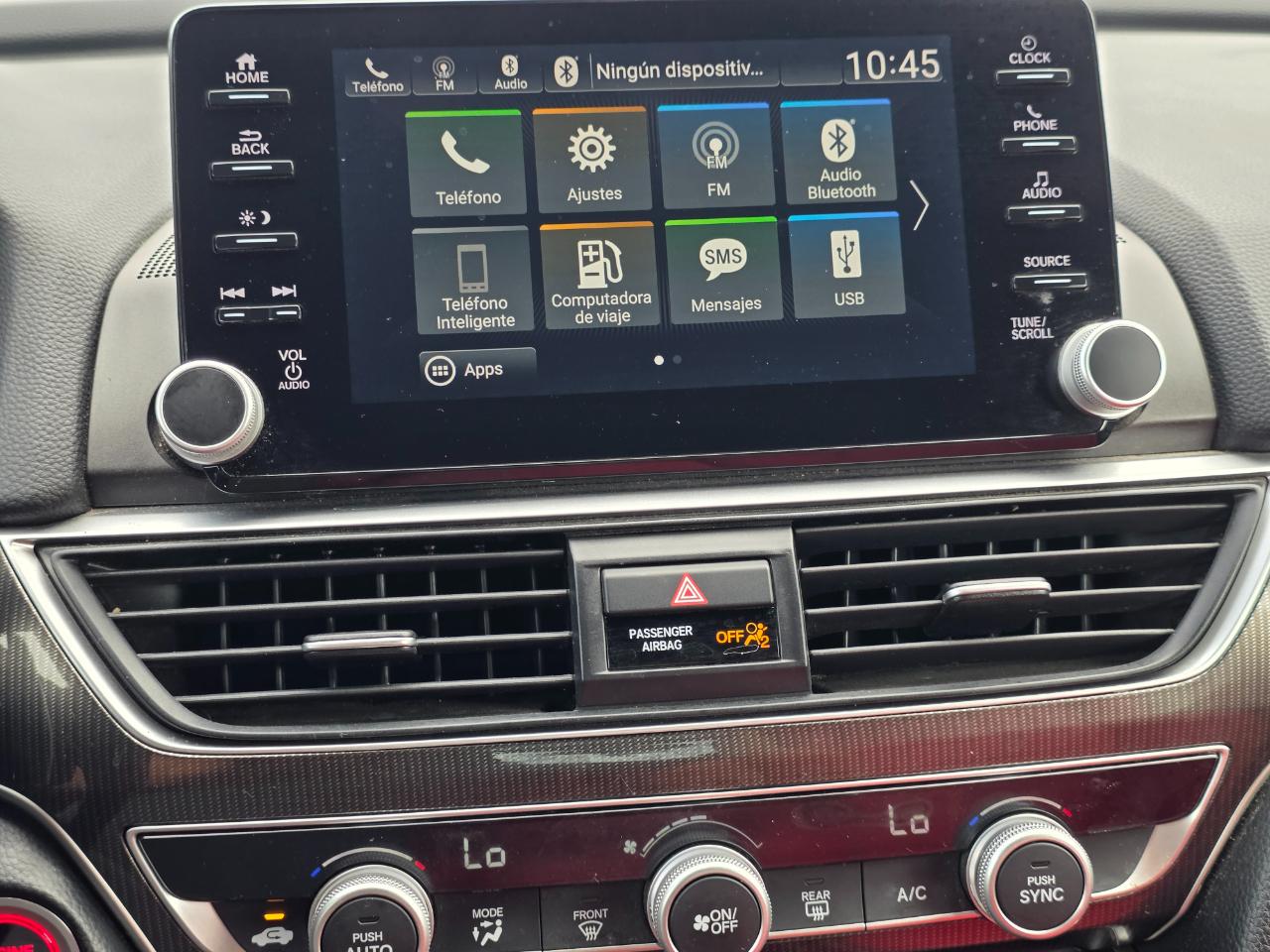 Honda Accord Sedan Sport 1.5T CVT 2019