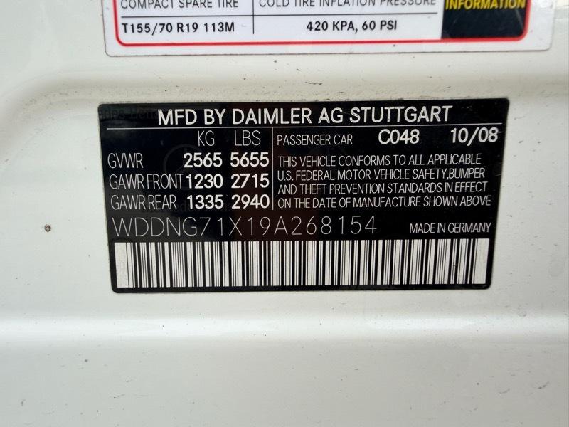 Mercedes-Benz S-Class S550 2009