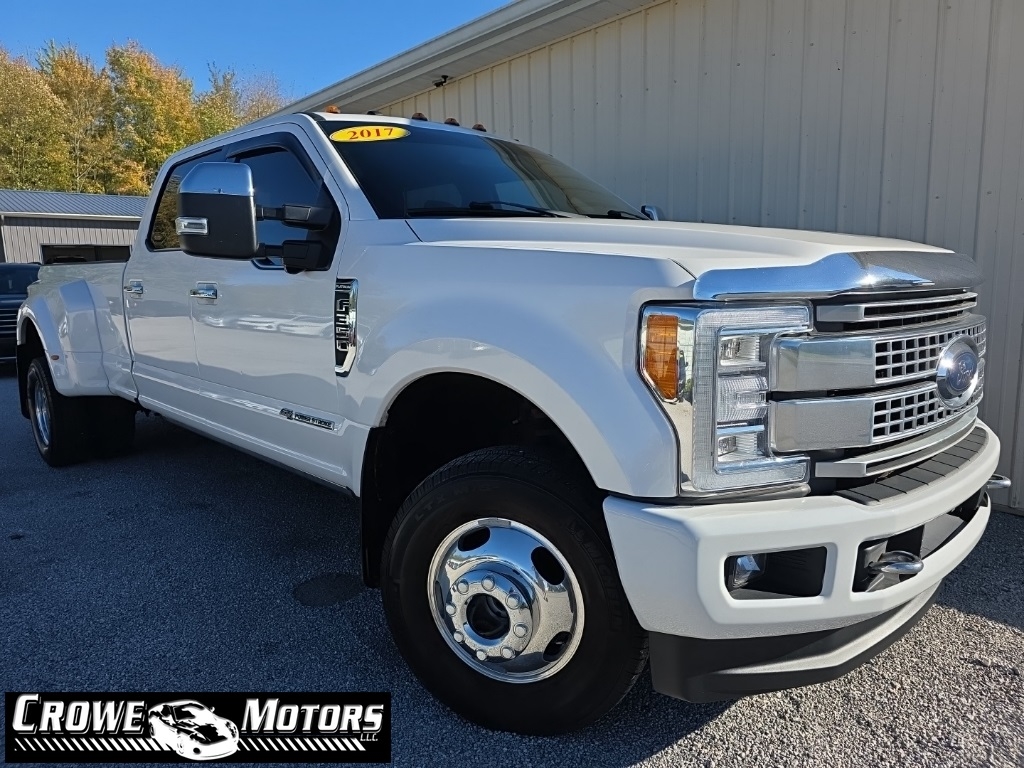2017 Ford F-350 SD Platinum Crew Cab Long Box 4WD DRW