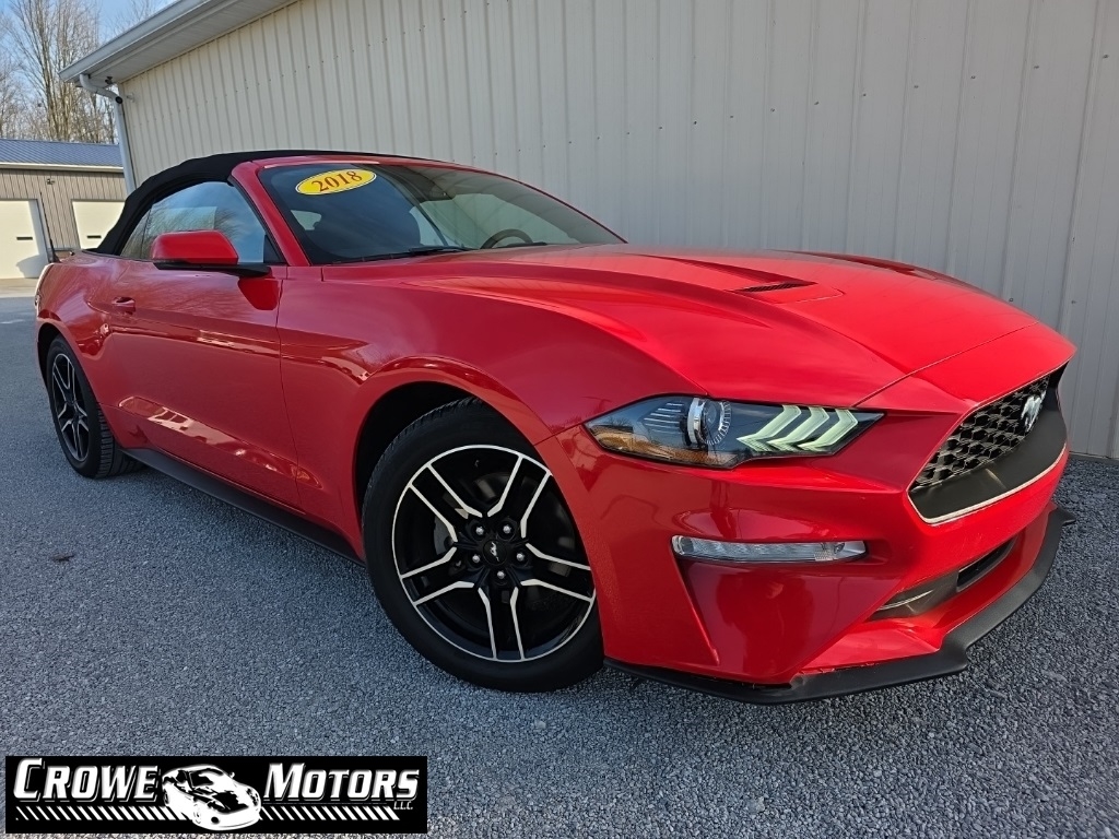 2018 Ford Mustang EcoBoost Premium Convertible