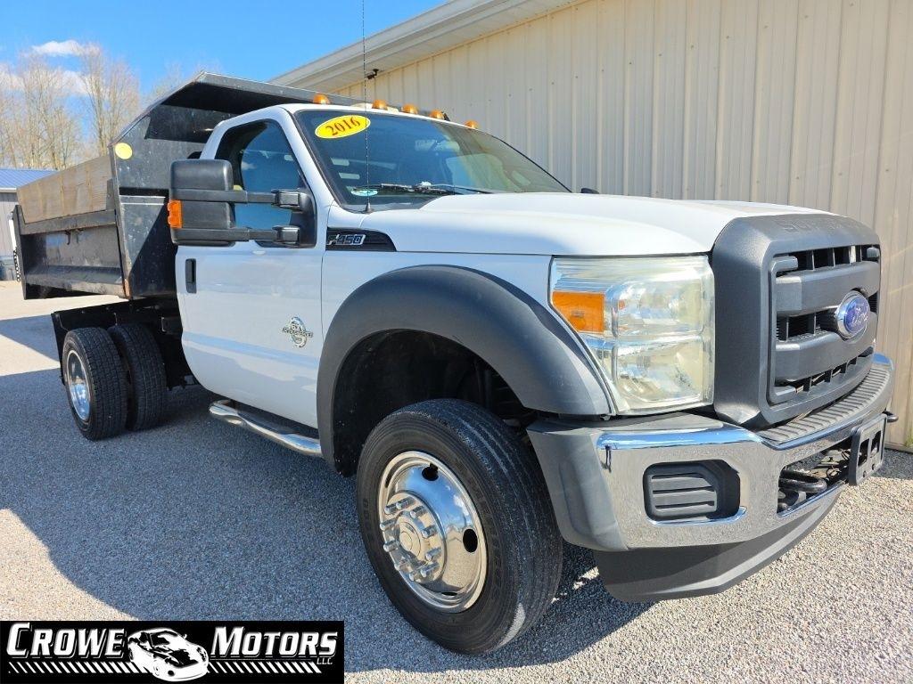 2016 Ford Super Duty F-450 DRW 4WD Reg Cab 201" WB 120" CA XLT
