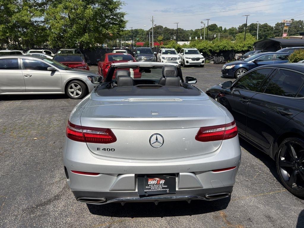 Mercedes-Benz E-Class E400 Cabriolet 2018