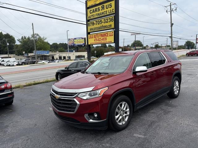 Red 2019 Chevrolet Traverse SUV / Crossover Front-Wheel Drive Automatic