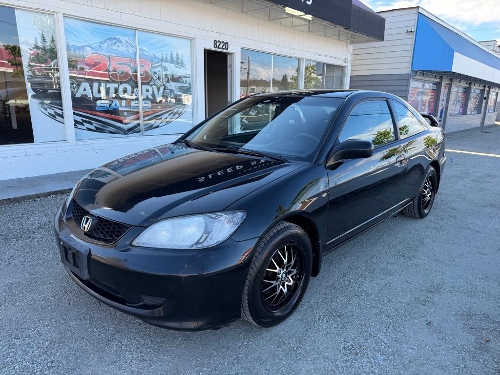 2005 Honda Civic LX Coupe AT w/ Front Side Airbags
