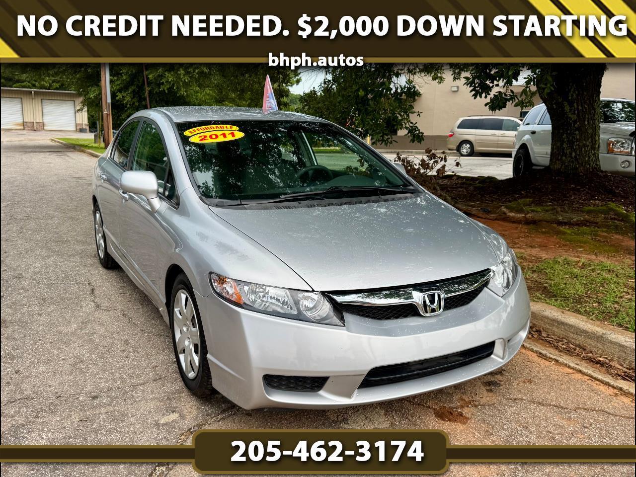 2011 Honda Civic LX Sedan AT