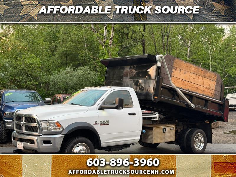 2017 RAM 5500 4WD CUMMINS TURBO DIESEL DUMP TRUCK AISIN TRANS