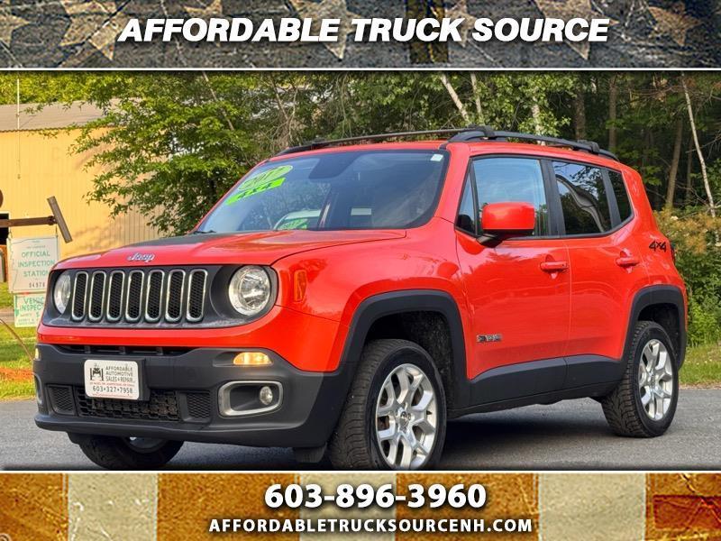 2017 Jeep Renegade Latitude 4WD OMAHA ORANGE AFFORDABLE PRICE