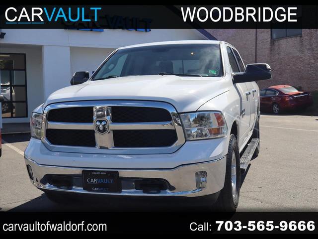 White 2018 RAM 1500 Pickup Truck Four-Wheel Drive 8-Speed Automatic