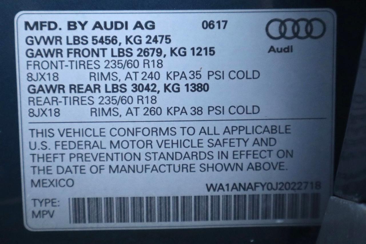Audi Q5 2.0T Premium quattro 2018
