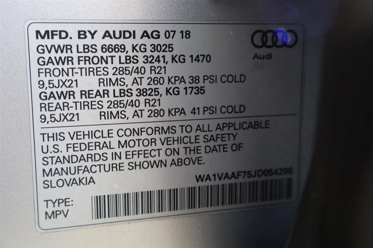 Audi Q7 3.0T Prestige quattro 2018
