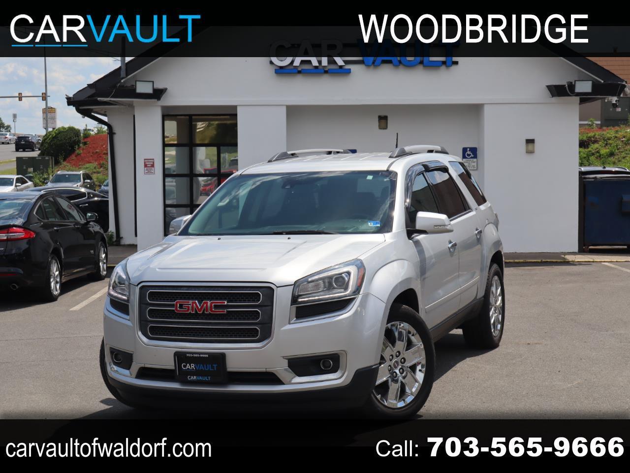 Silver 2017 GMC Acadia SUV / Crossover Front-Wheel Drive 6-Speed Automatic