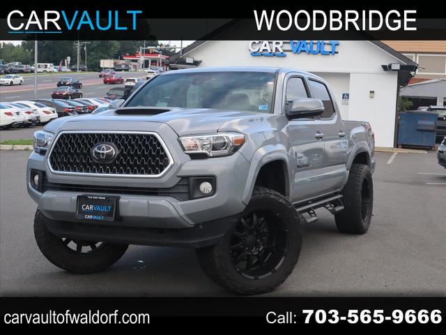 Gray 2018 Toyota Tacoma Pickup Truck Four-Wheel Drive 6-Speed Automatic