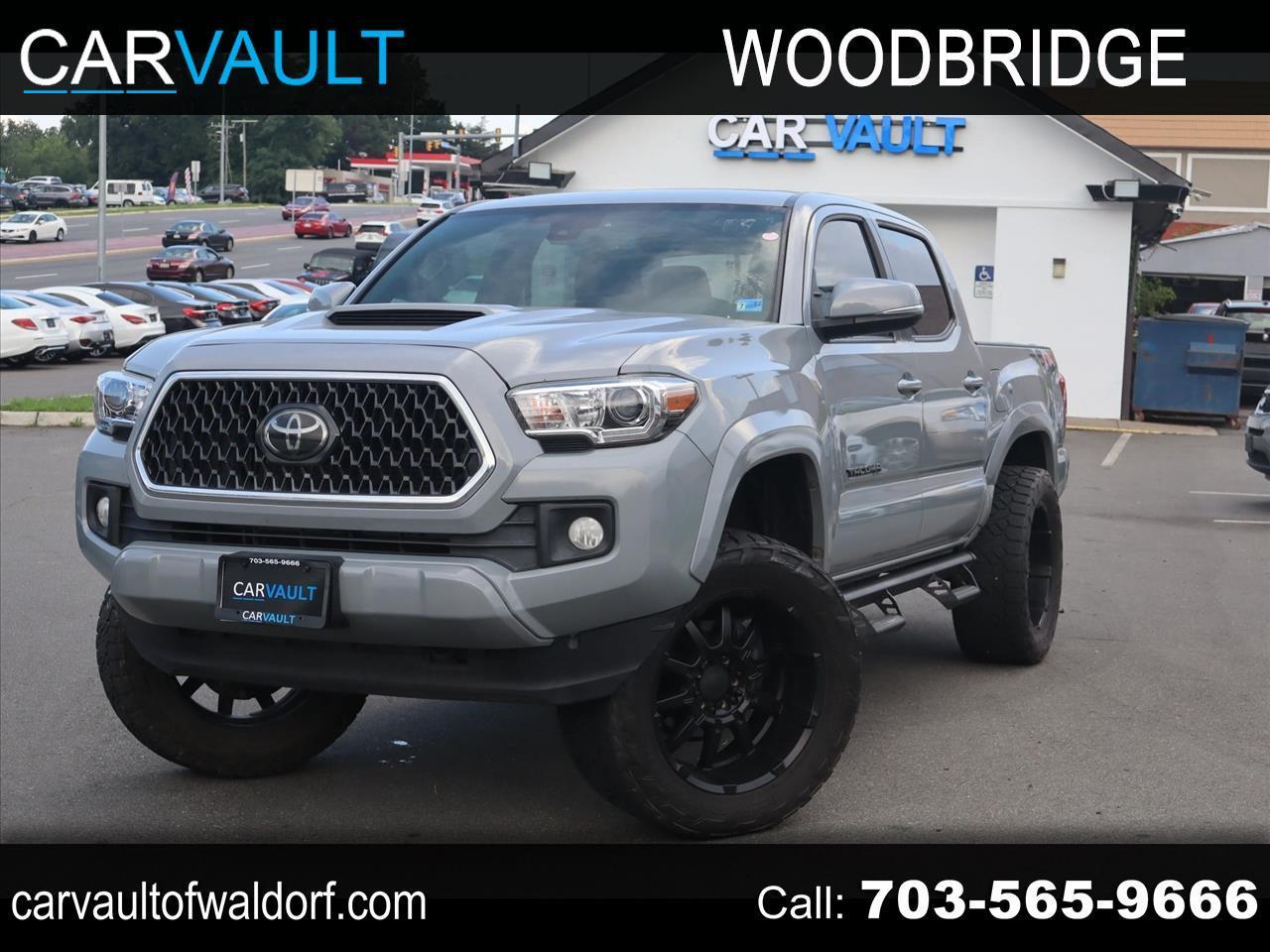 Gray 2018 Toyota Tacoma Pickup Truck Four-Wheel Drive 6-Speed Automatic