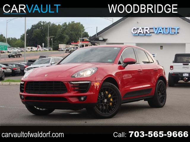 Red 2017 Porsche Macan SUV / Crossover All-Wheel Drive 7-Speed Automatic