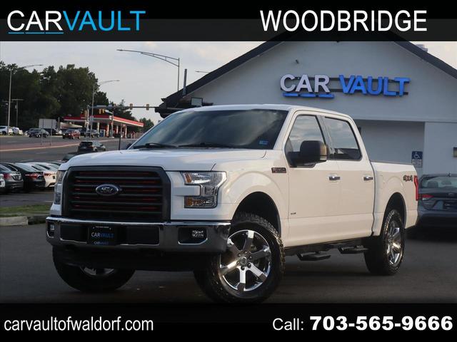 White 2017 Ford F-150 Pickup Truck Four-Wheel Drive Automatic