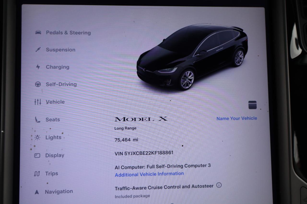 Tesla Model X 75D 4D SUV AWD 2019