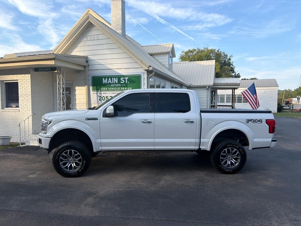 2018 Ford F-150 Platinum 4WD SuperCrew 5.5' Box