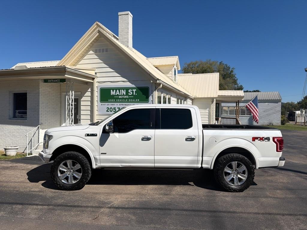 Ford F-150 4WD SuperCrew 145" Platinum 2016