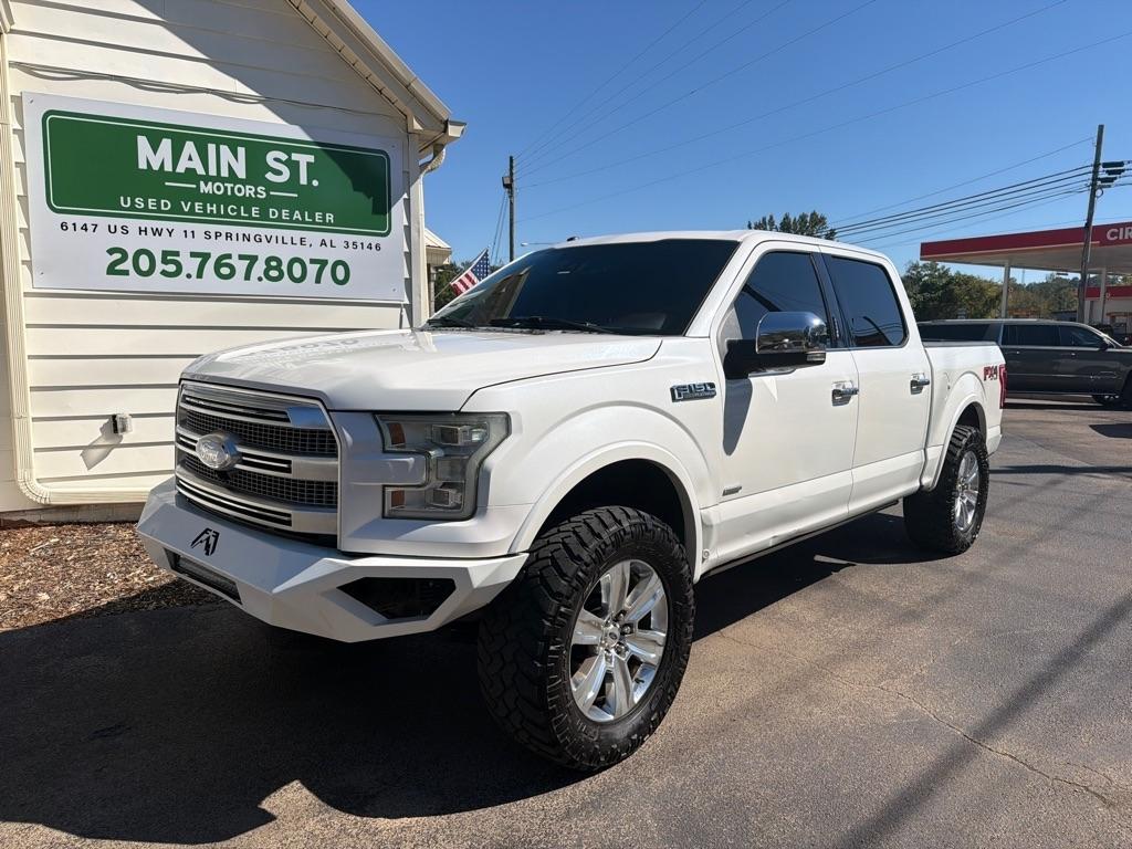Ford F-150 4WD SuperCrew 145" Platinum 2016