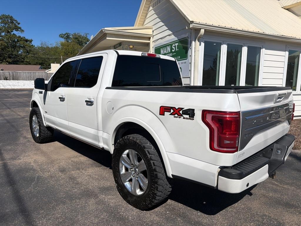 Ford F-150 4WD SuperCrew 145" Platinum 2016