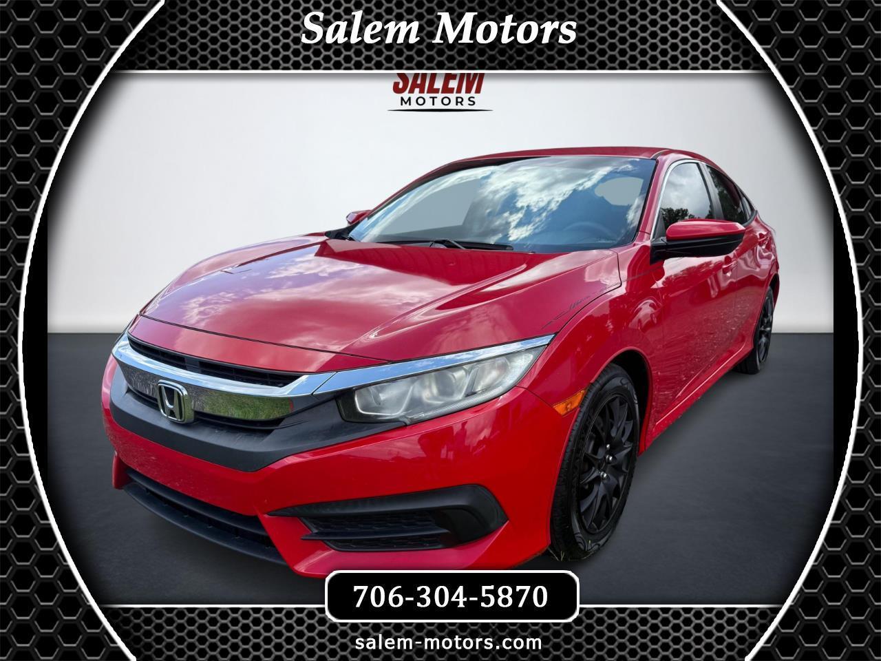 Honda Civic LX Sedan CVT 2018