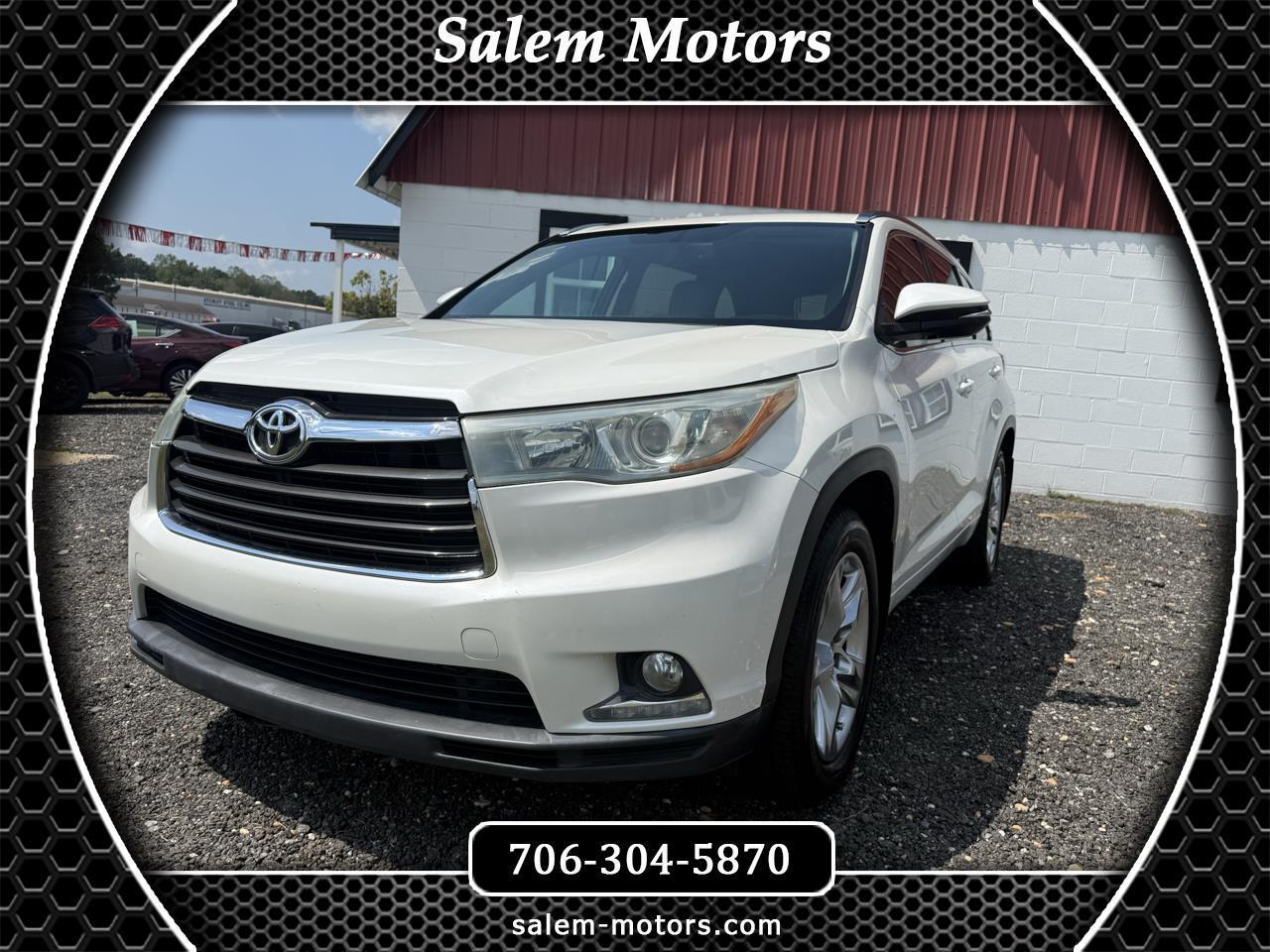 2016 Toyota Highlander Limited AWD V6