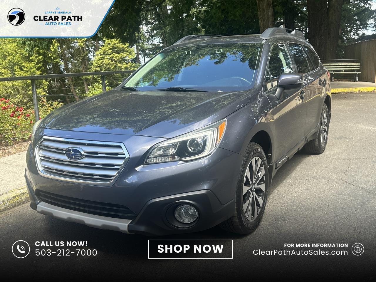 2016 Subaru Outback 2.5i Limited