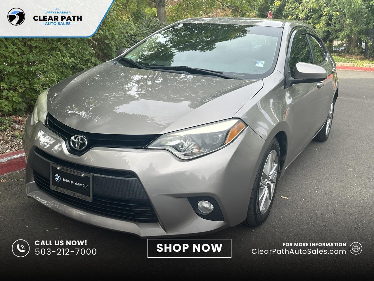 2014 Toyota Corolla ECO/ECO PLUS