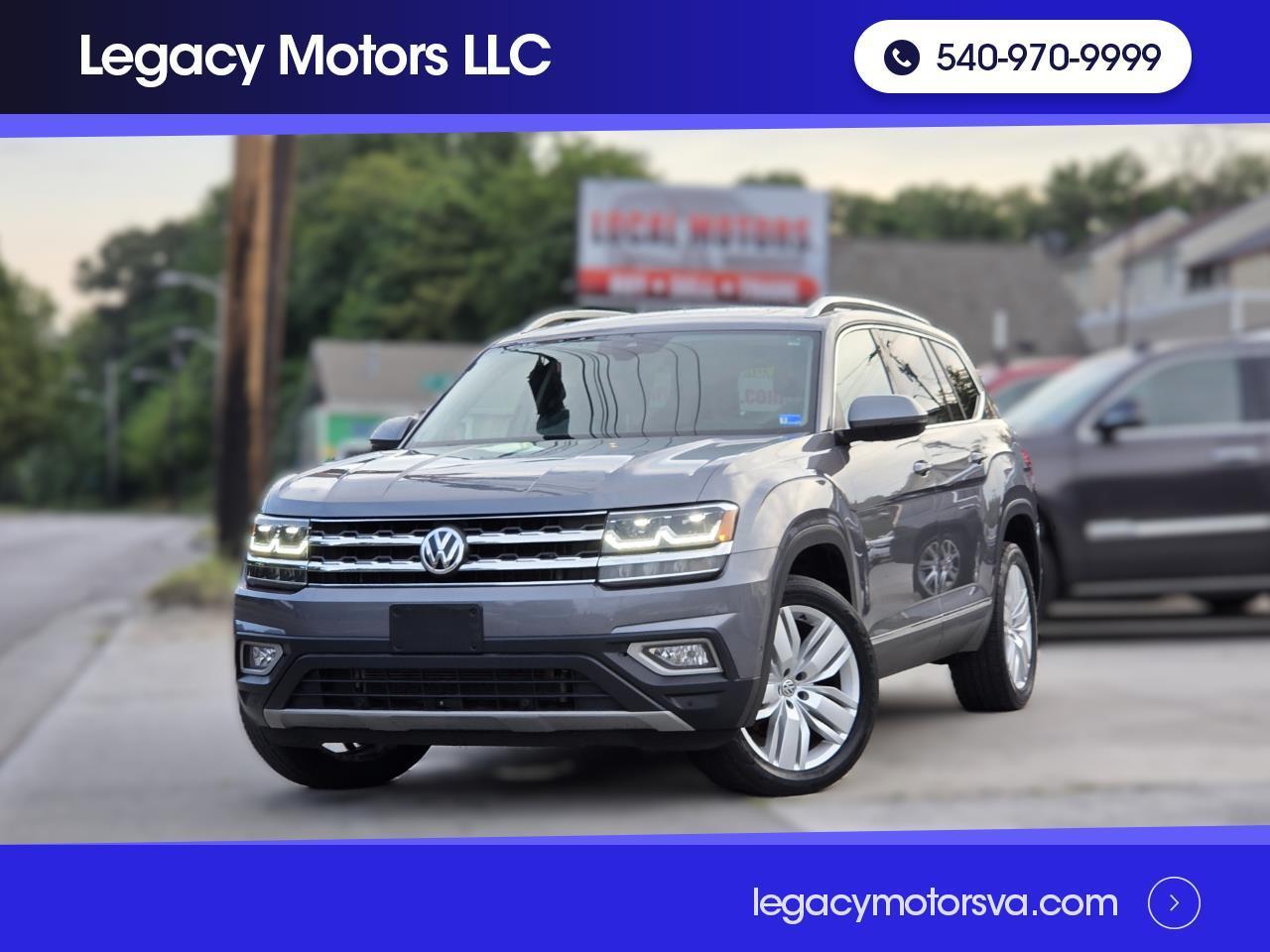 Volkswagen Atlas V6 SEL Premium AWD 2018