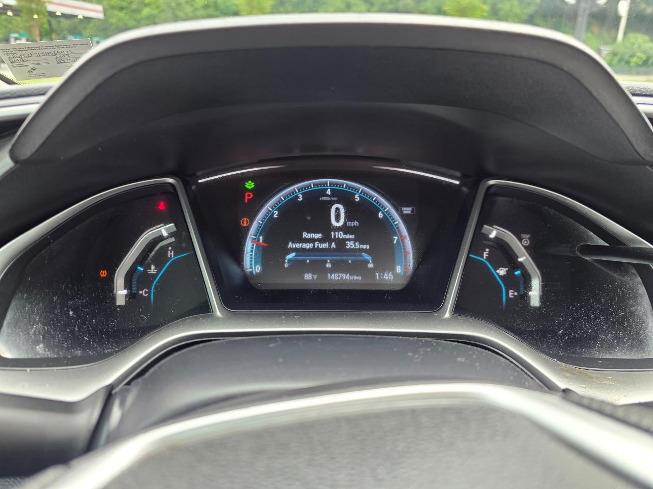 Honda Civic EX Sedan CVT 2018