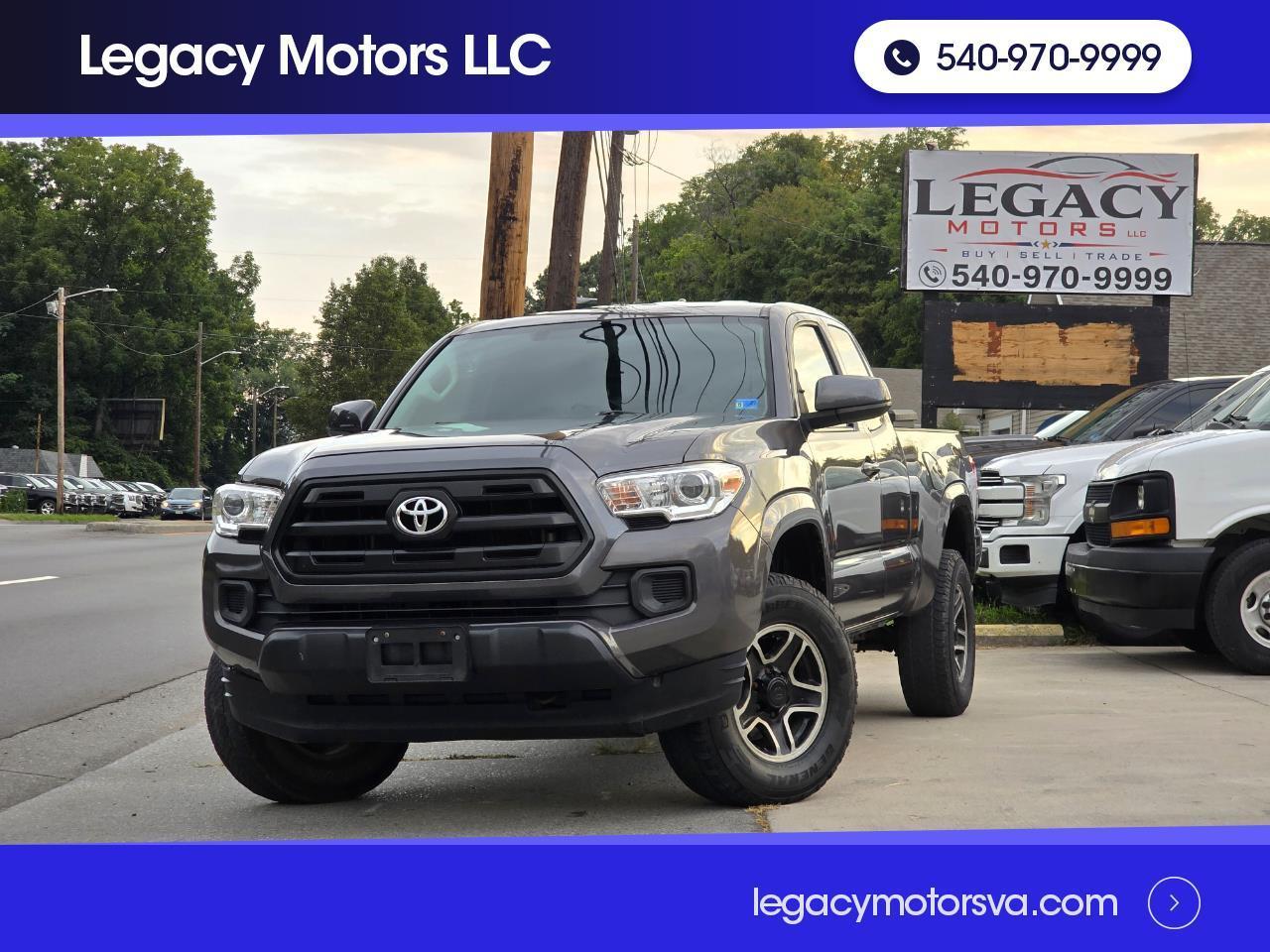 Toyota Tacoma SR5 Access Cab I4 6AT 4WD 2017