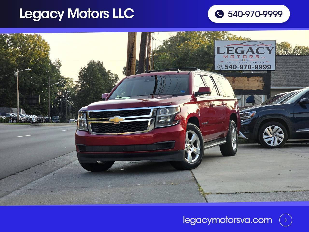 Chevrolet Suburban LT 1500 4WD 2015