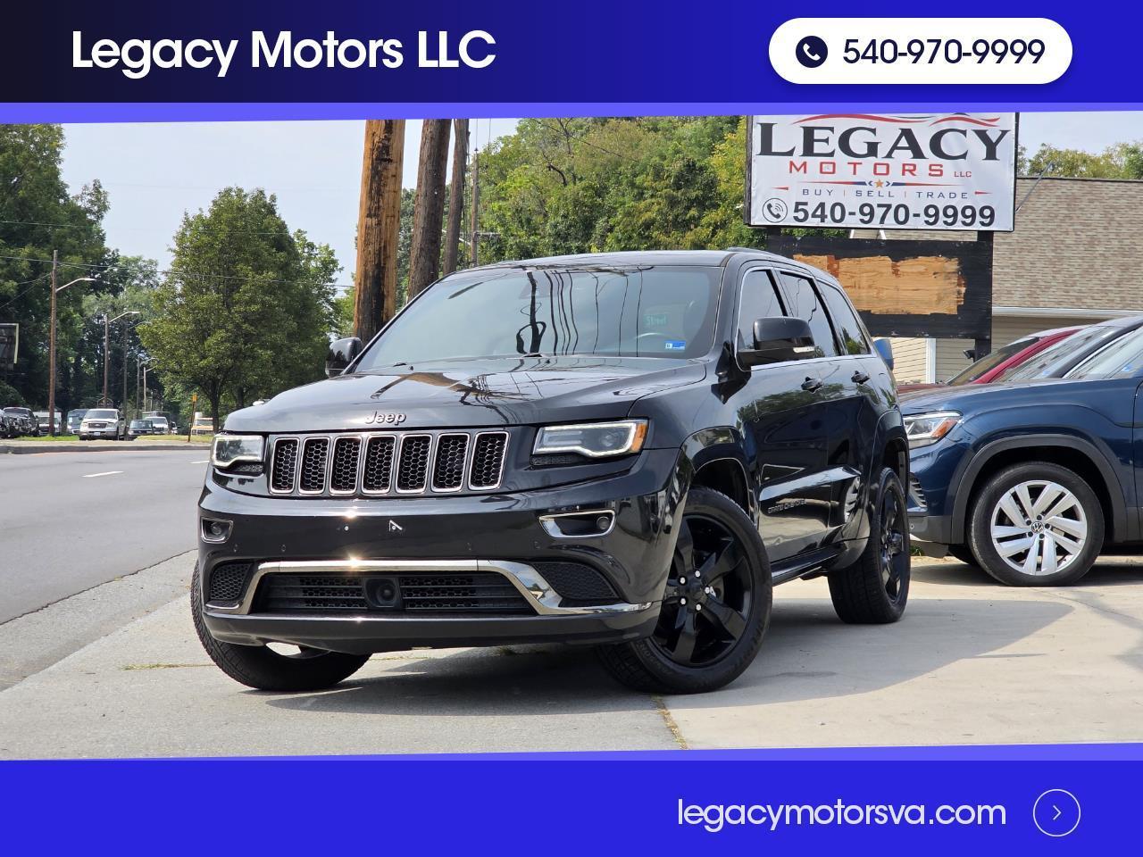 Jeep Grand Cherokee High Altitude 4x4 2016