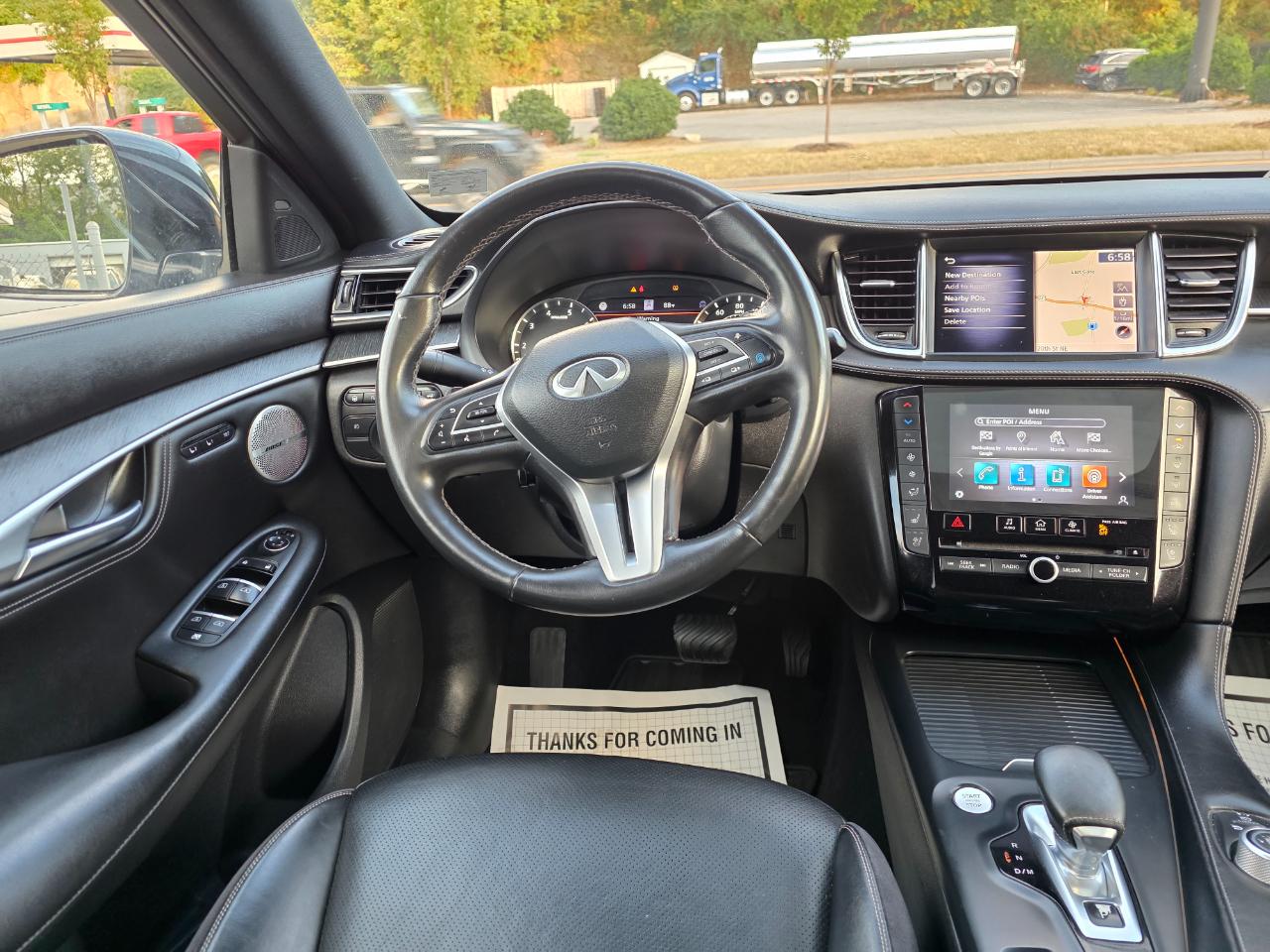 Infiniti QX55 SENSORY 2022