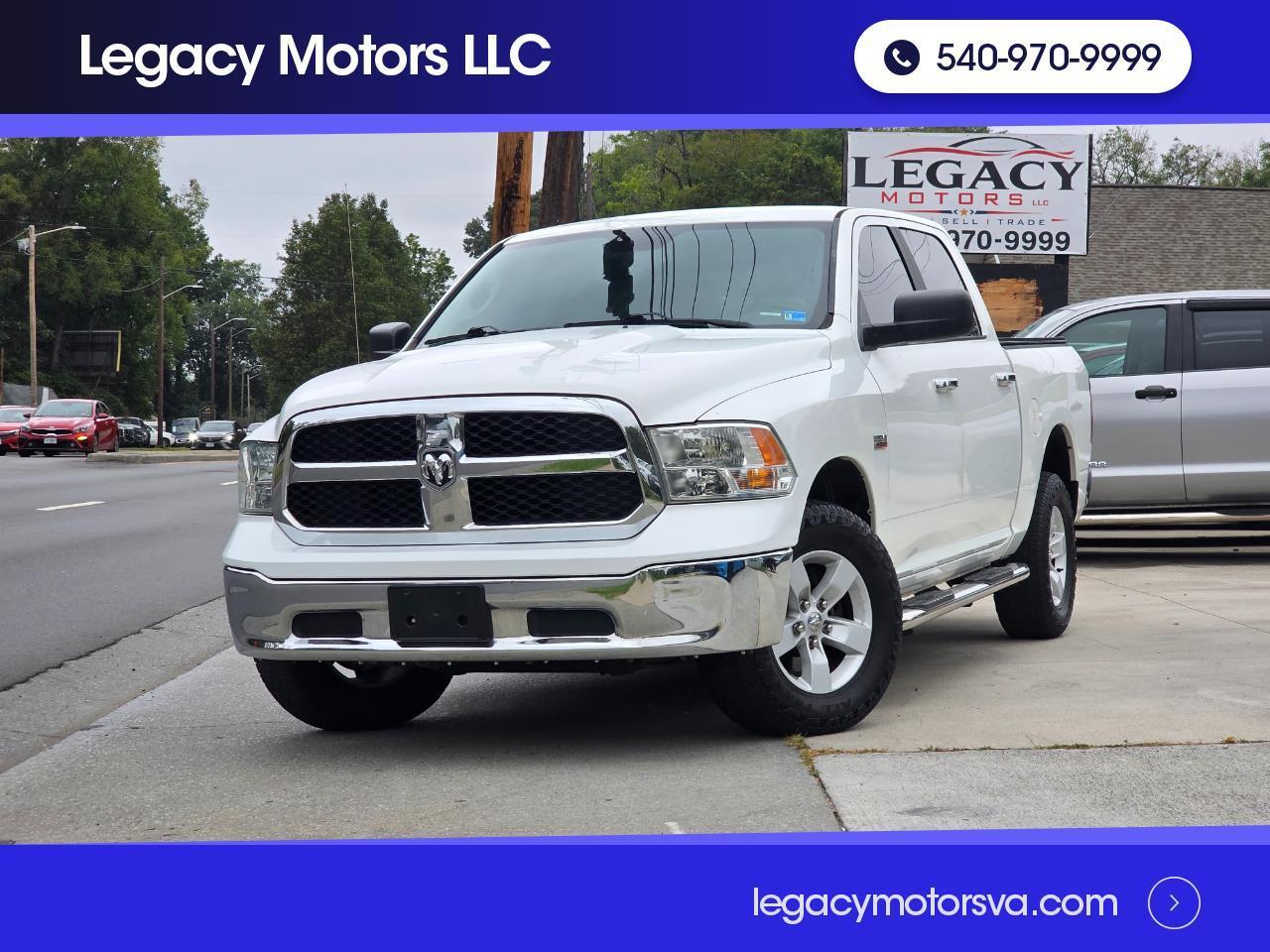 RAM 1500 SLT Crew Cab SWB 4WD 2017
