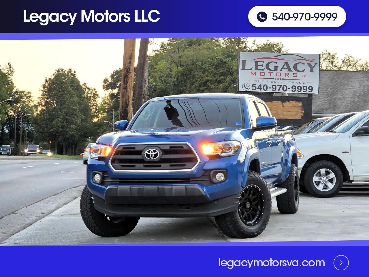 2017 Toyota Tacoma SR5 Double Cab Super Long Bed V6 6AT 4WD
