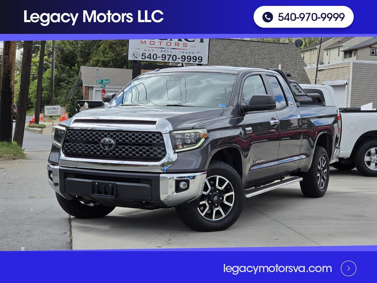 Toyota Tundra SR5 5.7L V8 Double Cab 4WD 2019