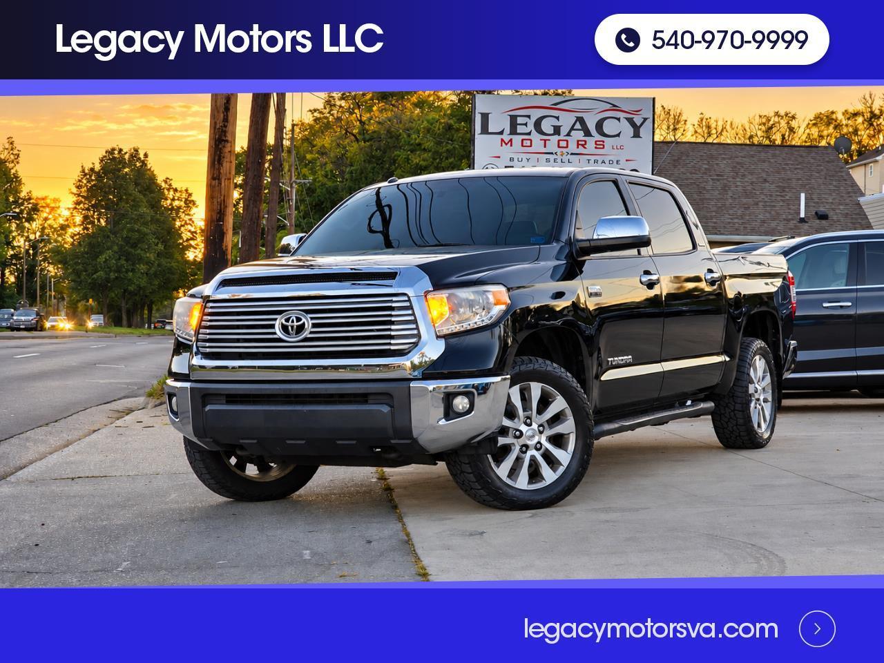 Toyota Tundra Limited 5.7L CrewMax 4WD 2017