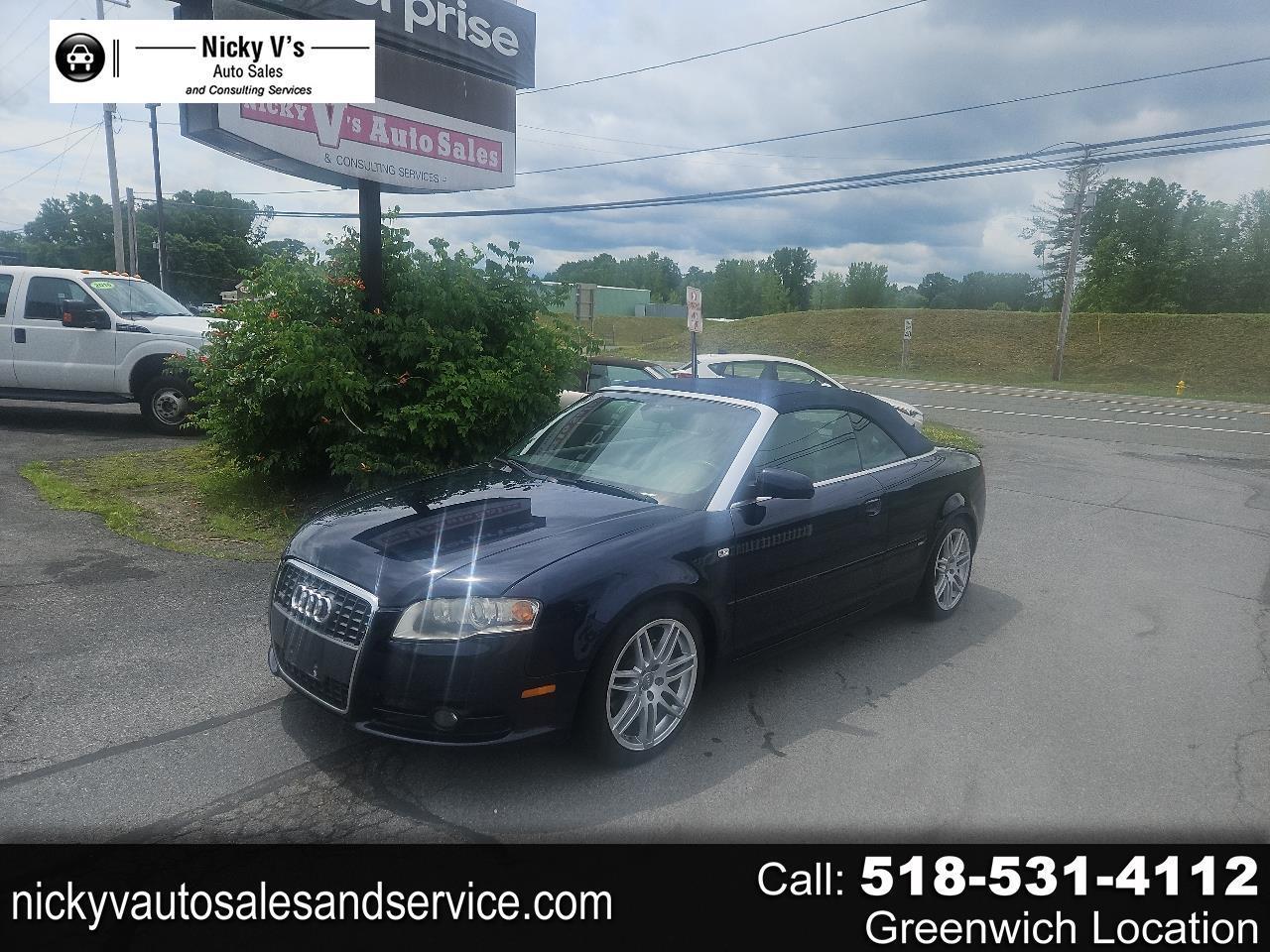 2009 Audi A4 2dr Cabriolet Auto 2.0T quattro *Ltd Avail*