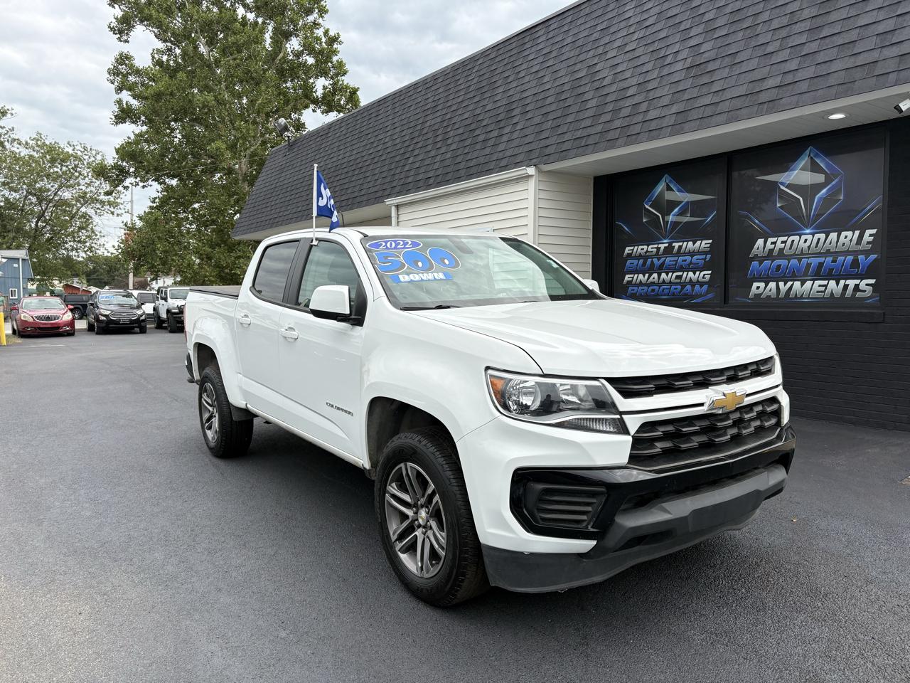 White 2022 Chevrolet Colorado Pickup Truck 4X2 Automatic