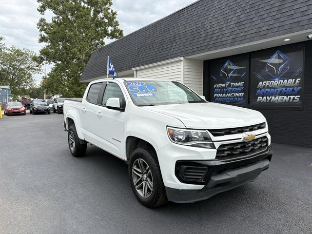 White 2022 Chevrolet Colorado Pickup Truck 4X2 Automatic