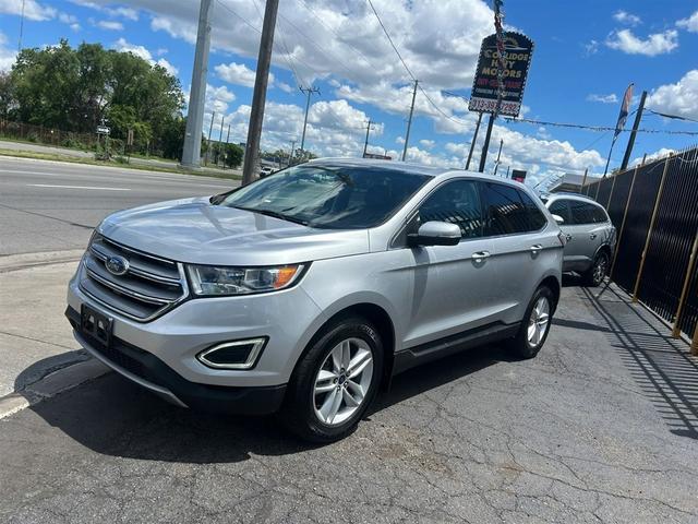Silver 2017 Ford Edge SUV / Crossover Front-Wheel Drive 6-Speed Automatic
