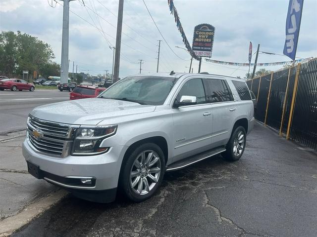 Silver 2015 Chevrolet Tahoe SUV / Crossover Four-Wheel Drive 6-Speed Automatic Overdrive