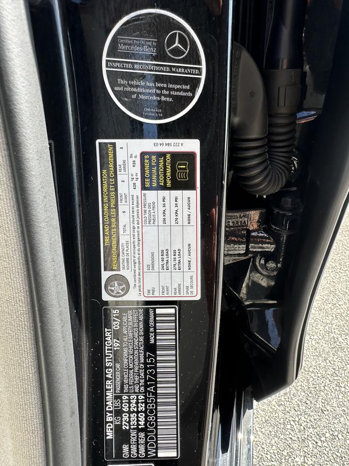 Mercedes-Benz S-Class 4dr Sdn S 550 RWD 2015