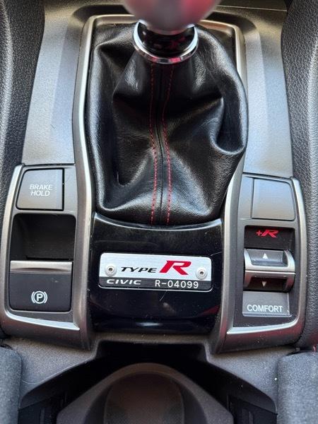 Honda Civic Type R Manual 2017