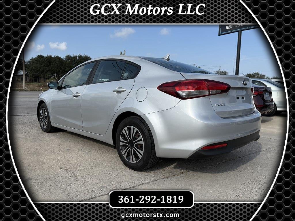 Silver 2017 Kia Forte Sedan Front-Wheel Drive 6-Speed Manual