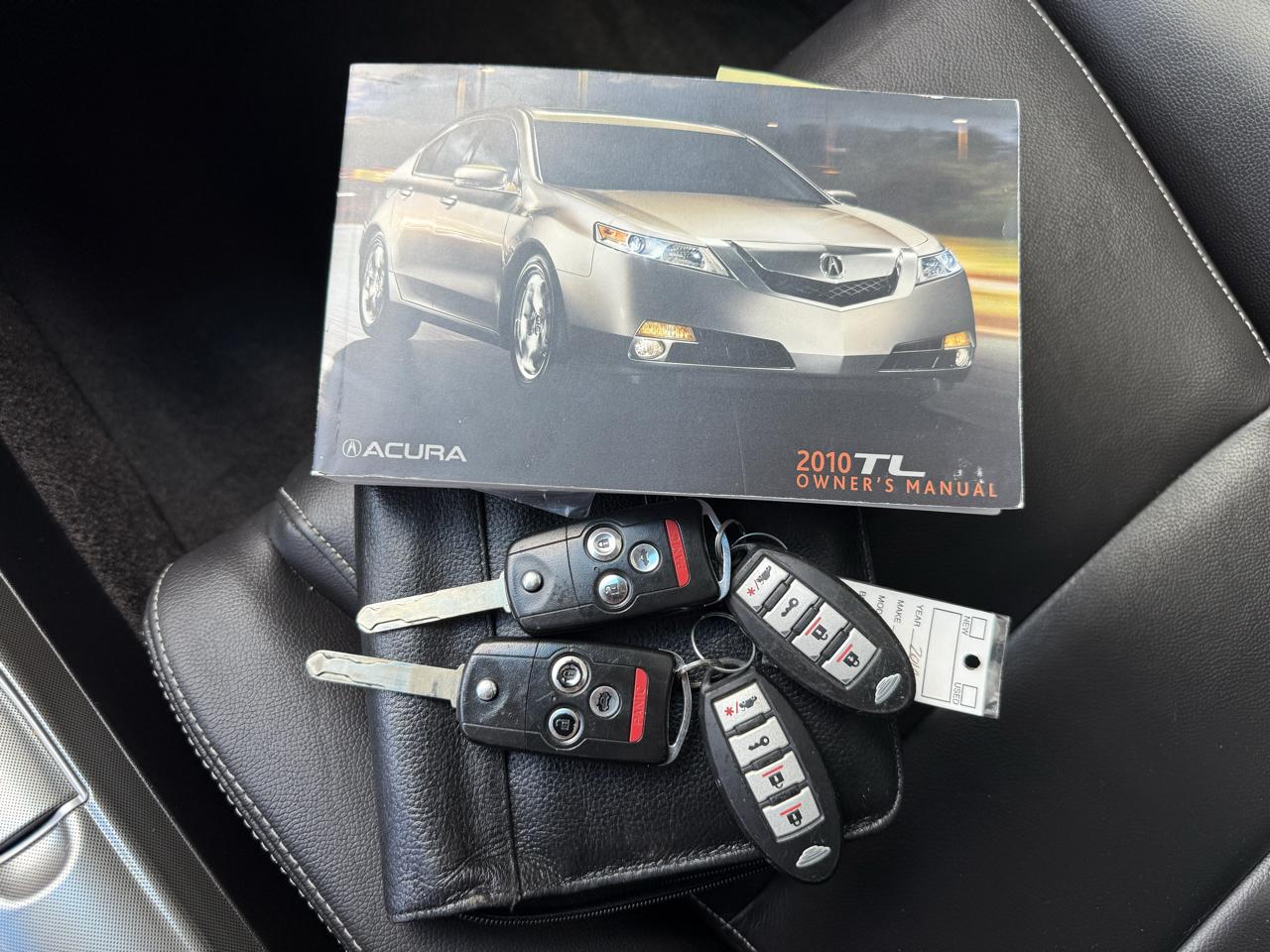 Acura TL 5-Speed AT SH-AWD 2010