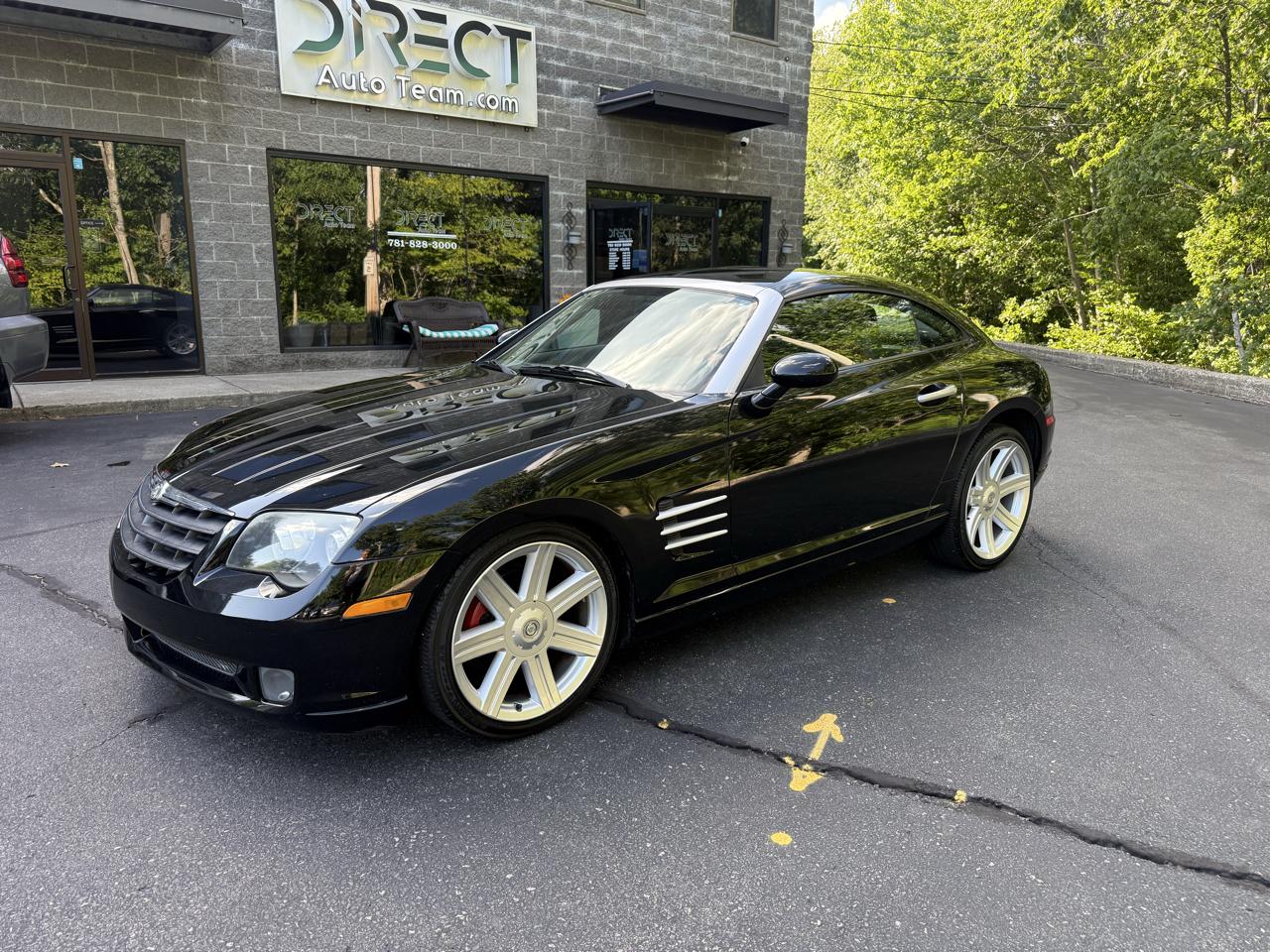Black 2005 Chrysler Crossfire Convertible Rear-Wheel Drive Manual