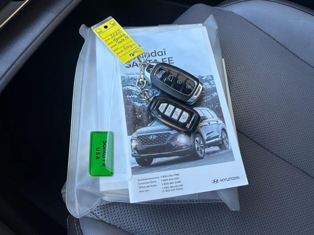 Hyundai Santa Fe SEL 2.0T AWD w/Convenience and Premium Packages 2020