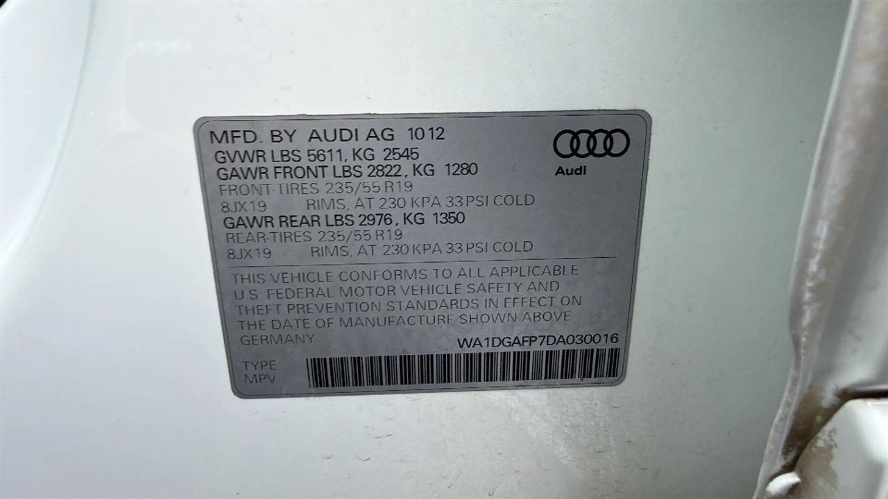 Audi Q5 3.0 quattro Premium 2013